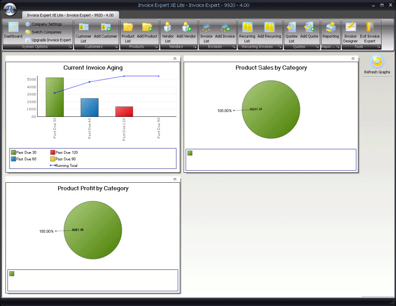 Invoice Expert XE Lite screenshot